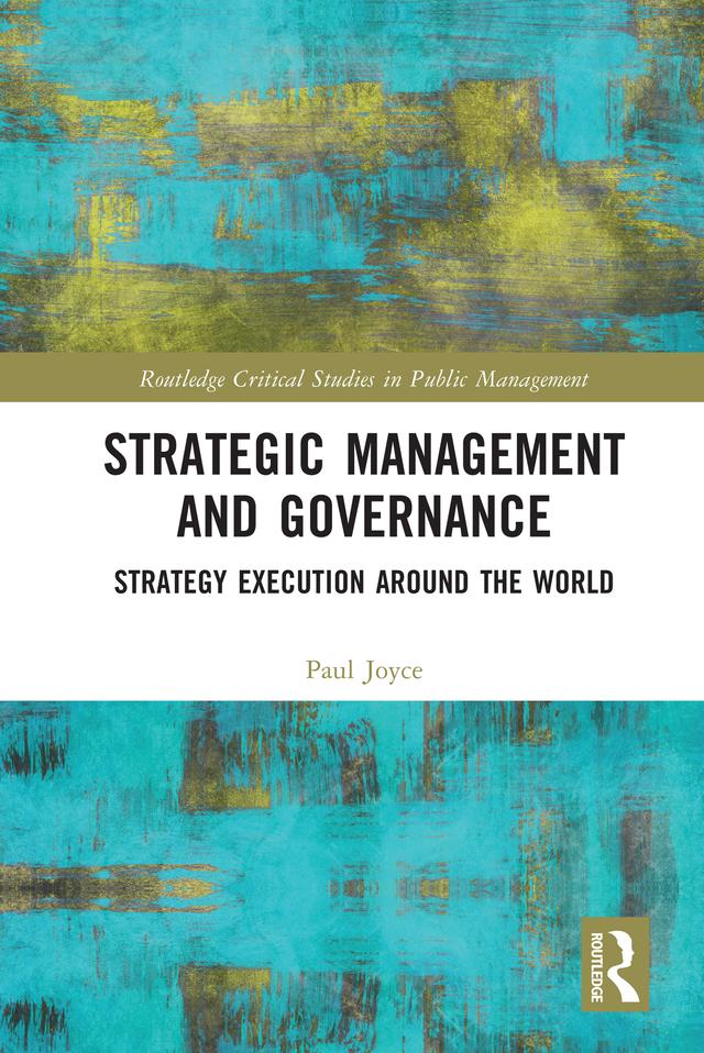 Strategic Management and Governance by Paul Joyce
