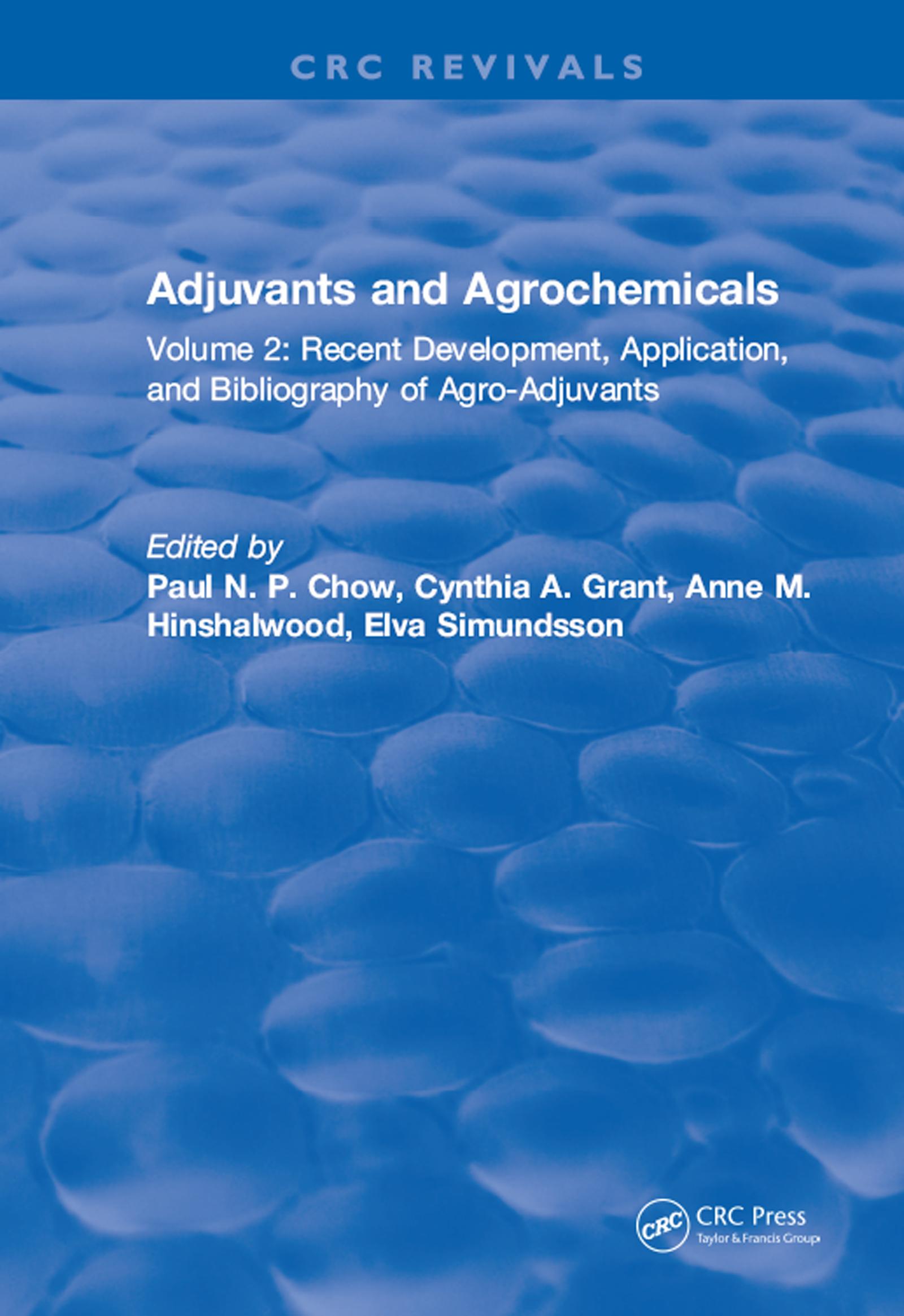 Adjuvants and Agrochemicals