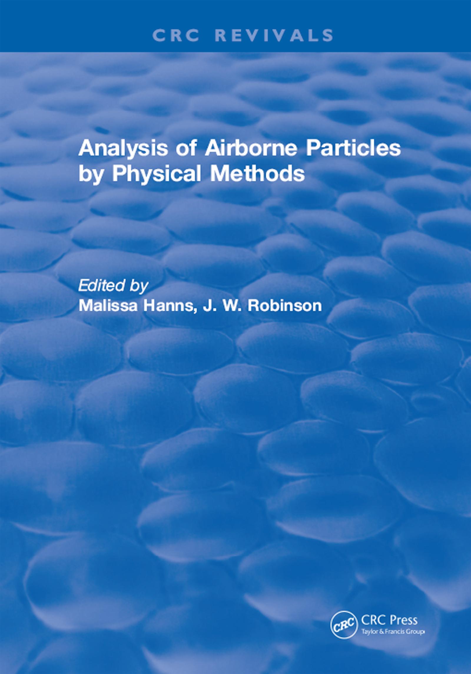 Analysis of Airborne Particles by Physical Methods