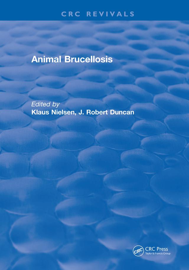 Animal Brucellosis by Klaus Nielsen