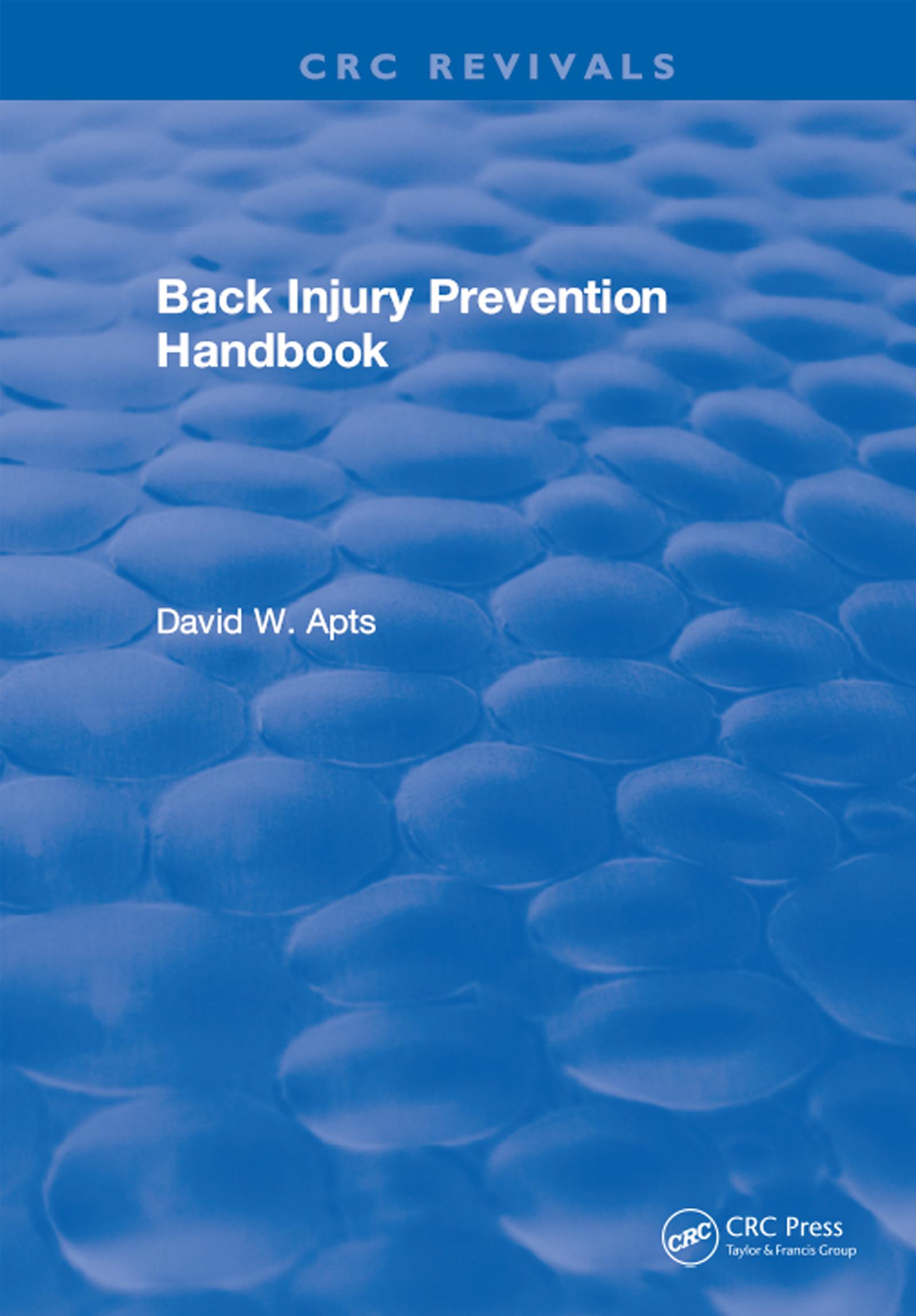 Back Injury Prevention Handbook
