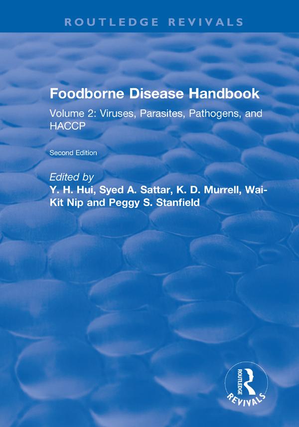 Foodborne Disease Handbook, Second Edition by Y. H. Hui