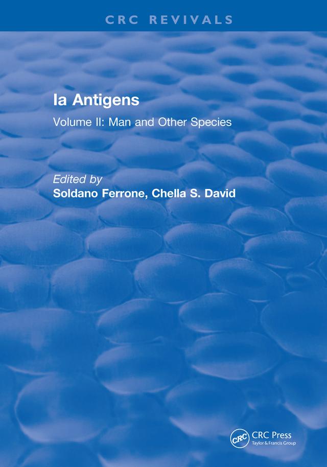 Ia Antigens by David Ferrone