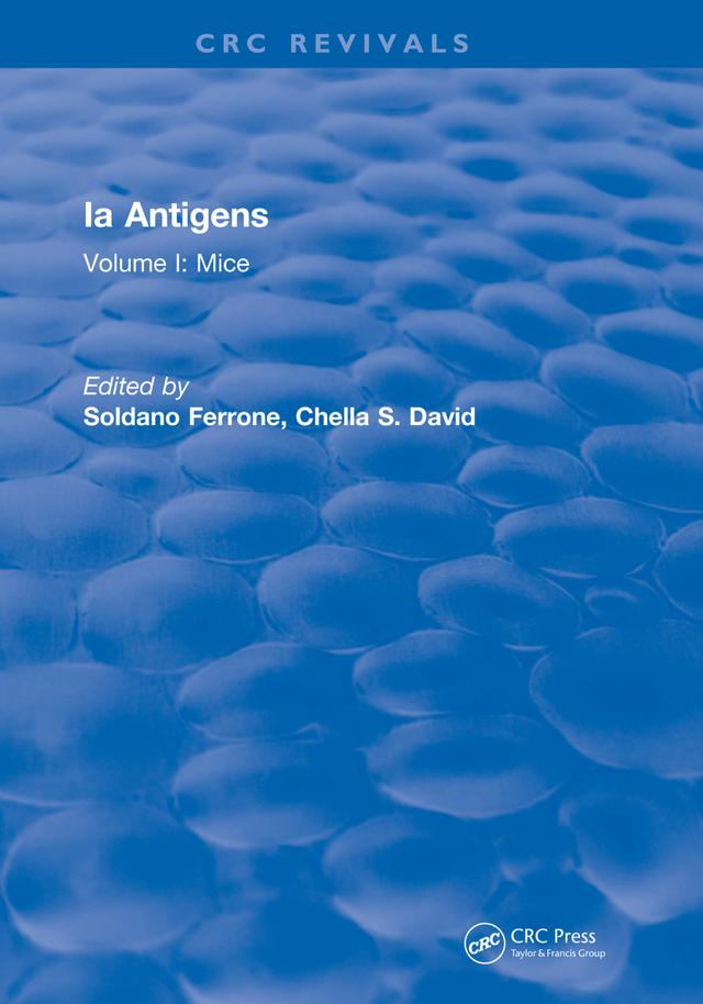Ia Antigens by David Ferrone