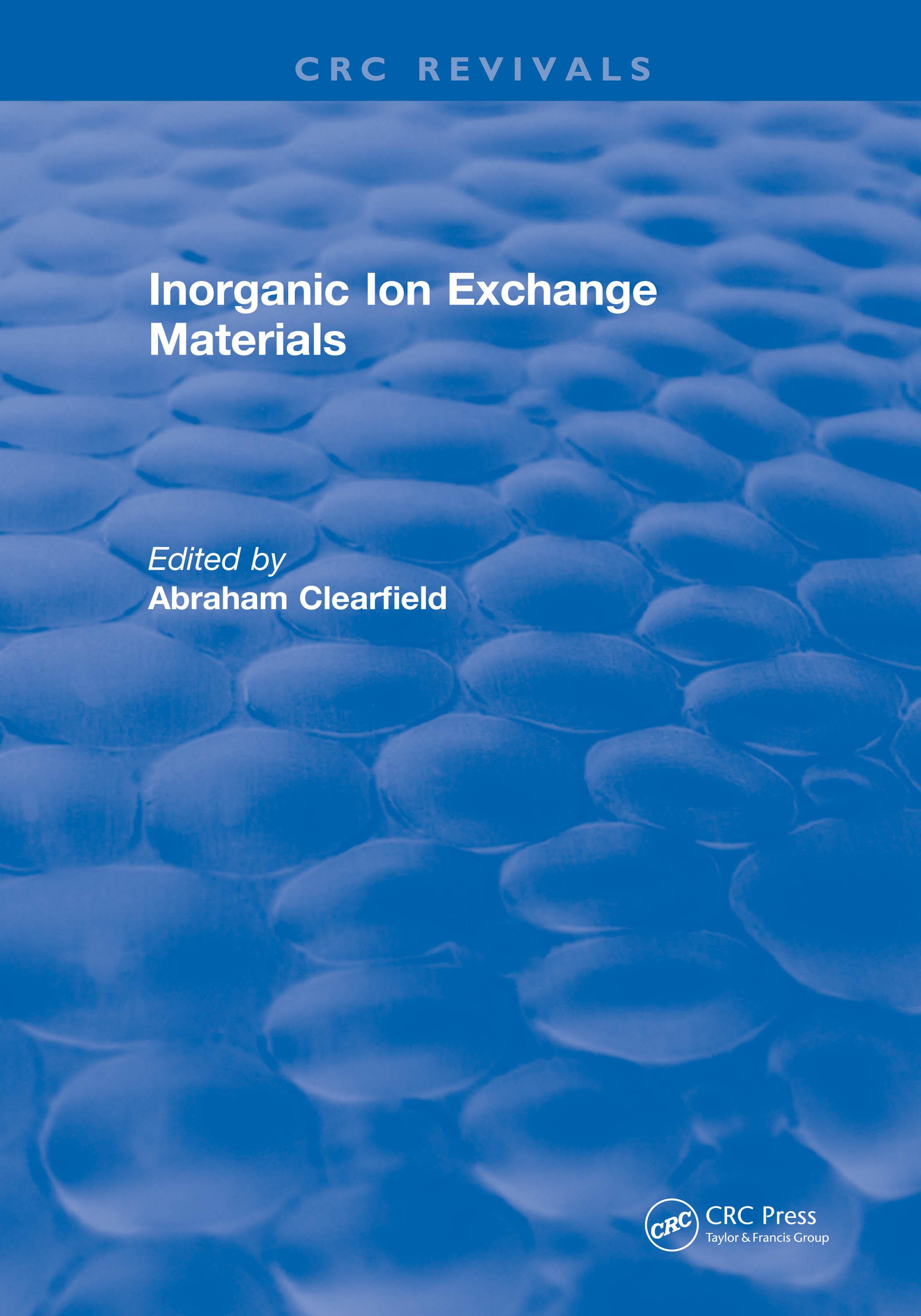 Inorganic Ion Exchange Materials