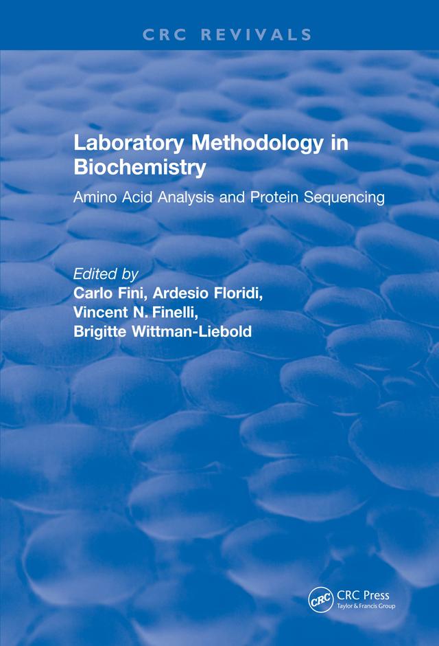 Laboratory Methodology in Biochemistry by Carlo Fini