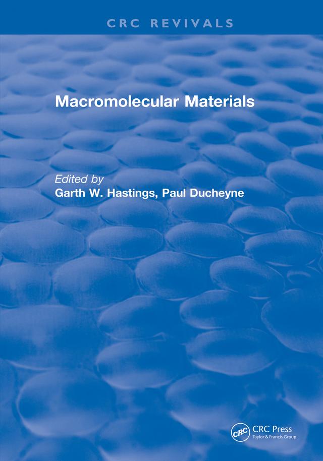 Macromolecular Materials by Hastings