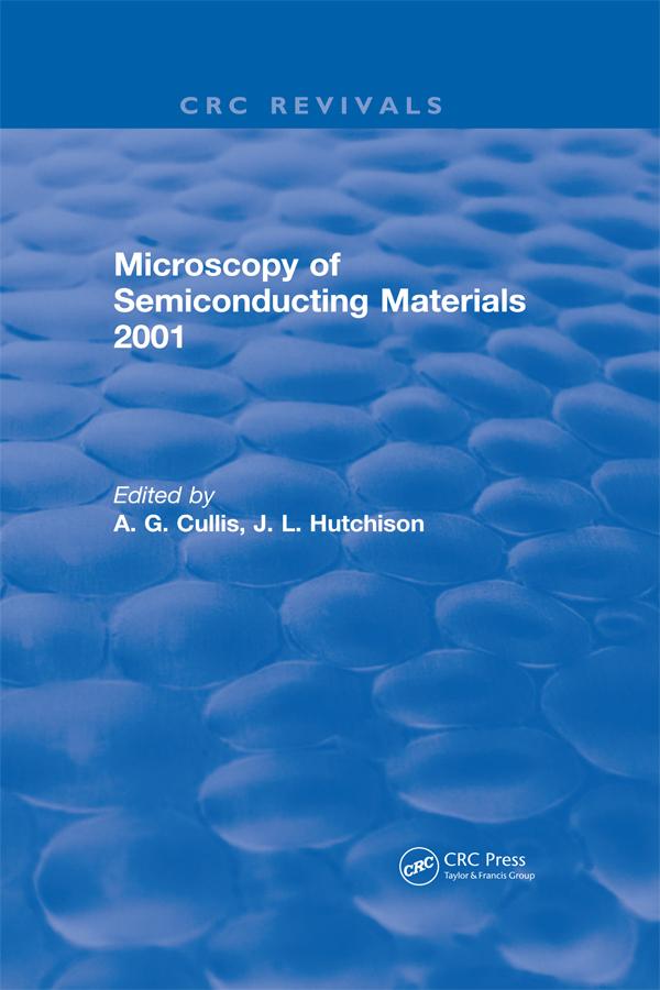 Microscopy of Semiconducting Materials 2001 by A.G. Cullis