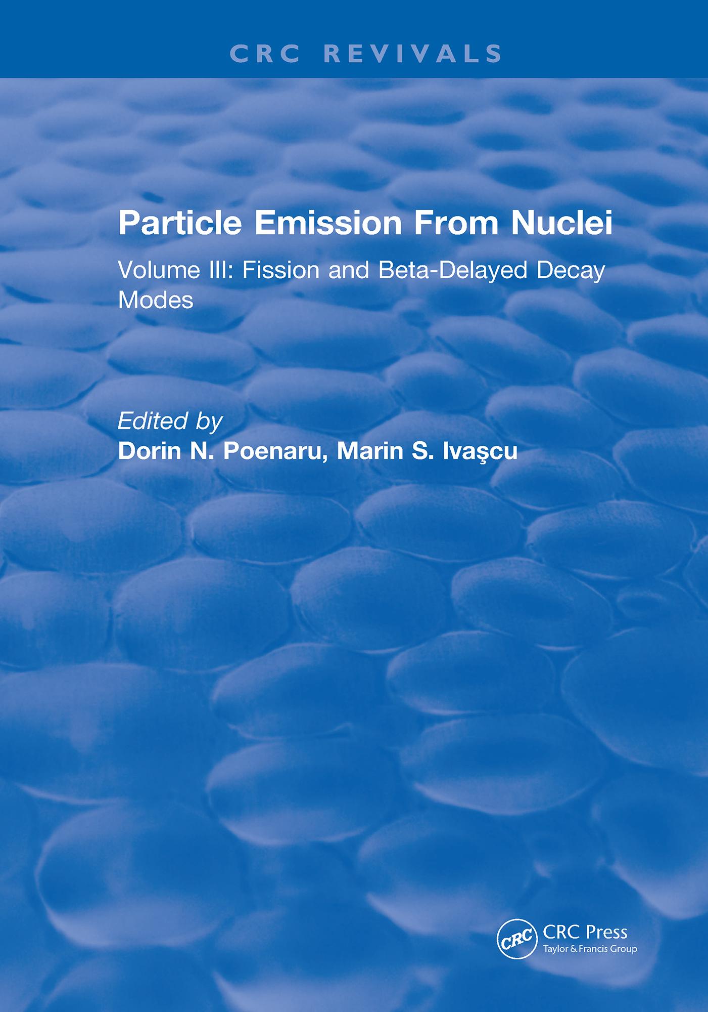 Particle Emission From Nuclei