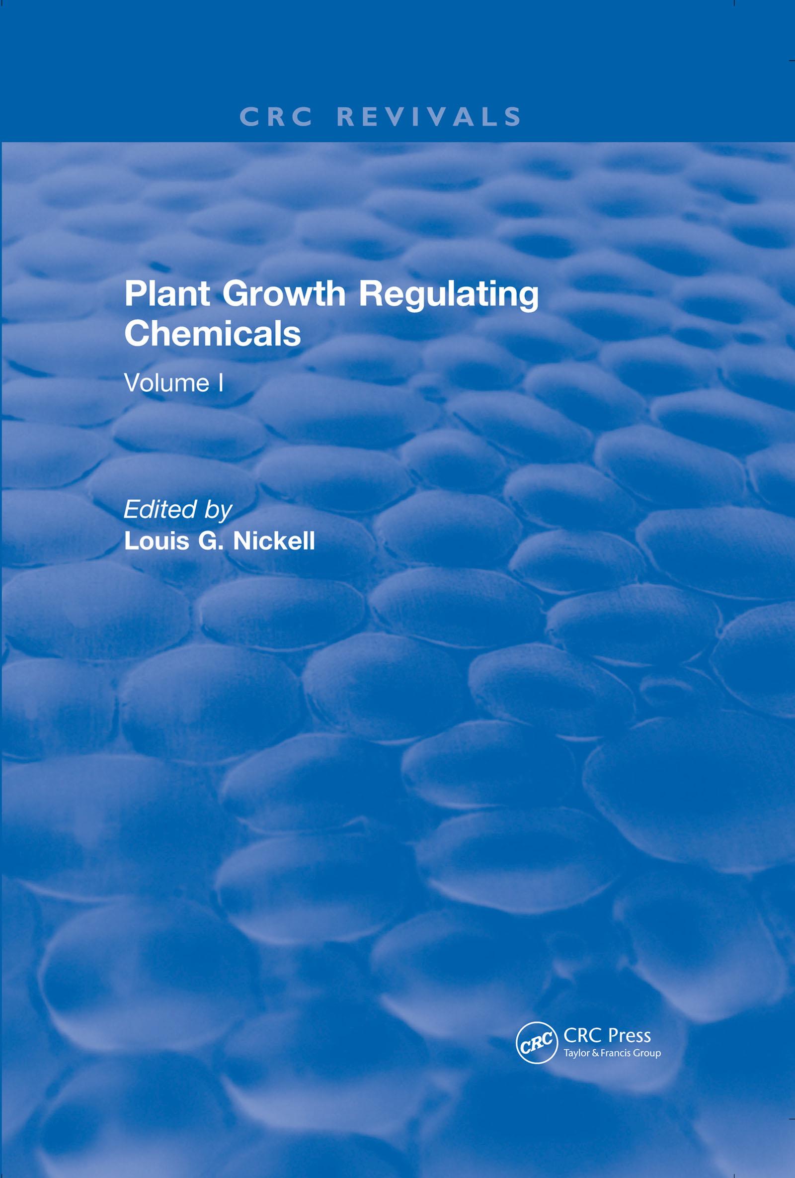 Plant Growth Regulating Chemicals