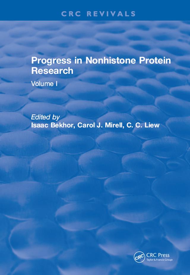 Progress in Nonhistone Protein Research by I. Bekhor Isaac