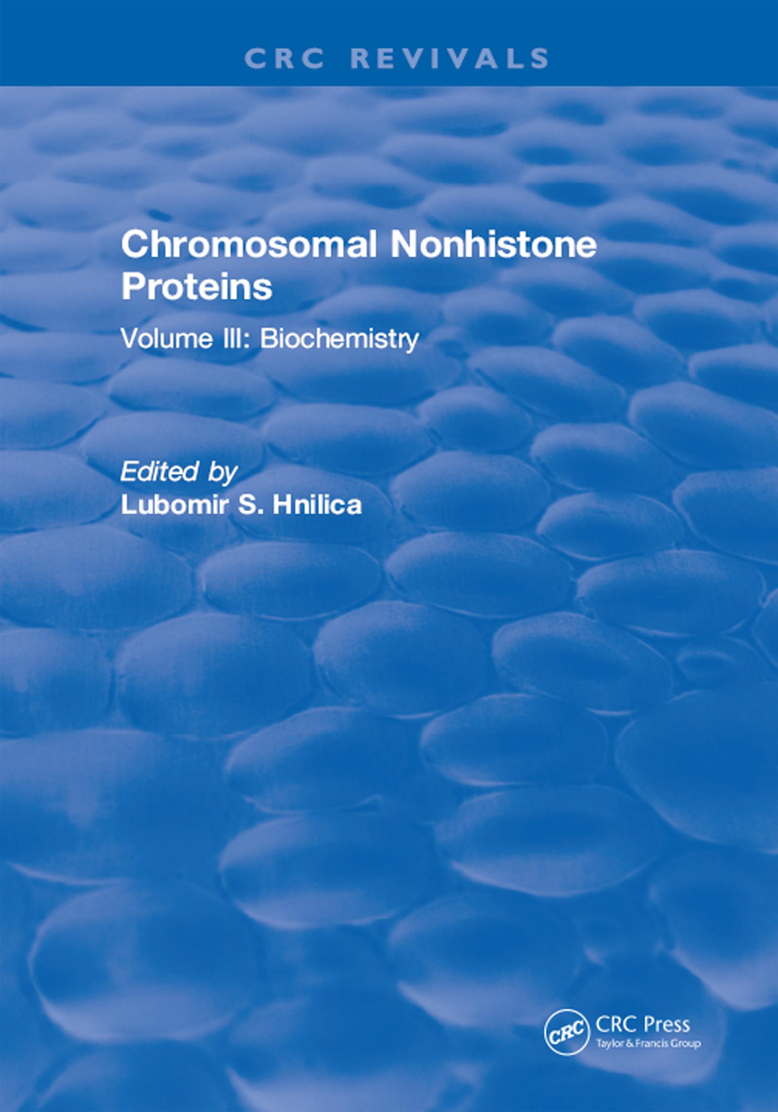 Progress In Nonhistone Protein Research