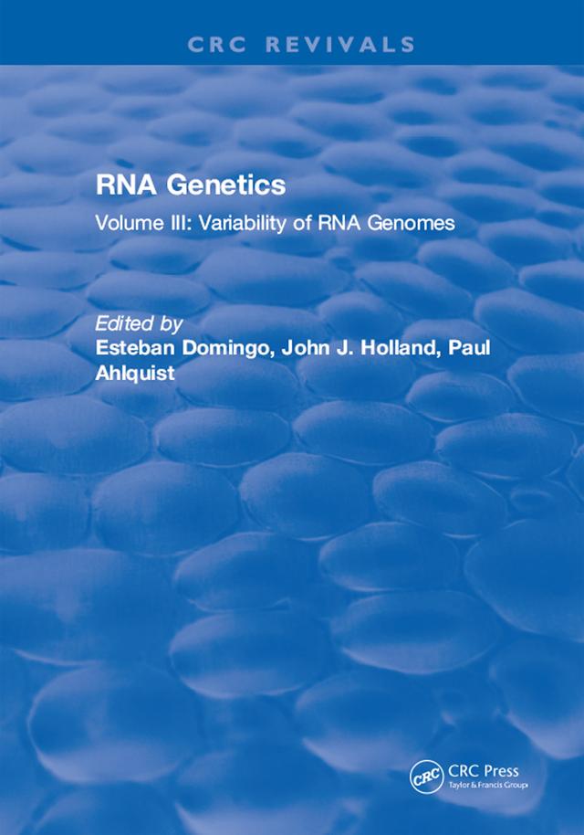 RNA Genetics by Esteban Domingo