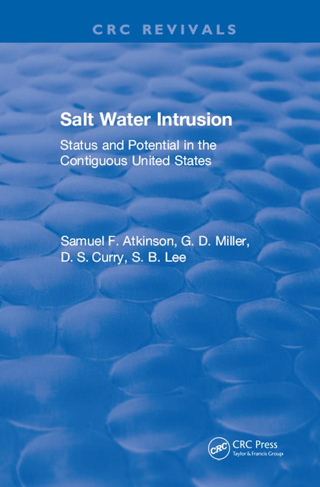 Salt Water Intrusion by Samuel F. Atkinson