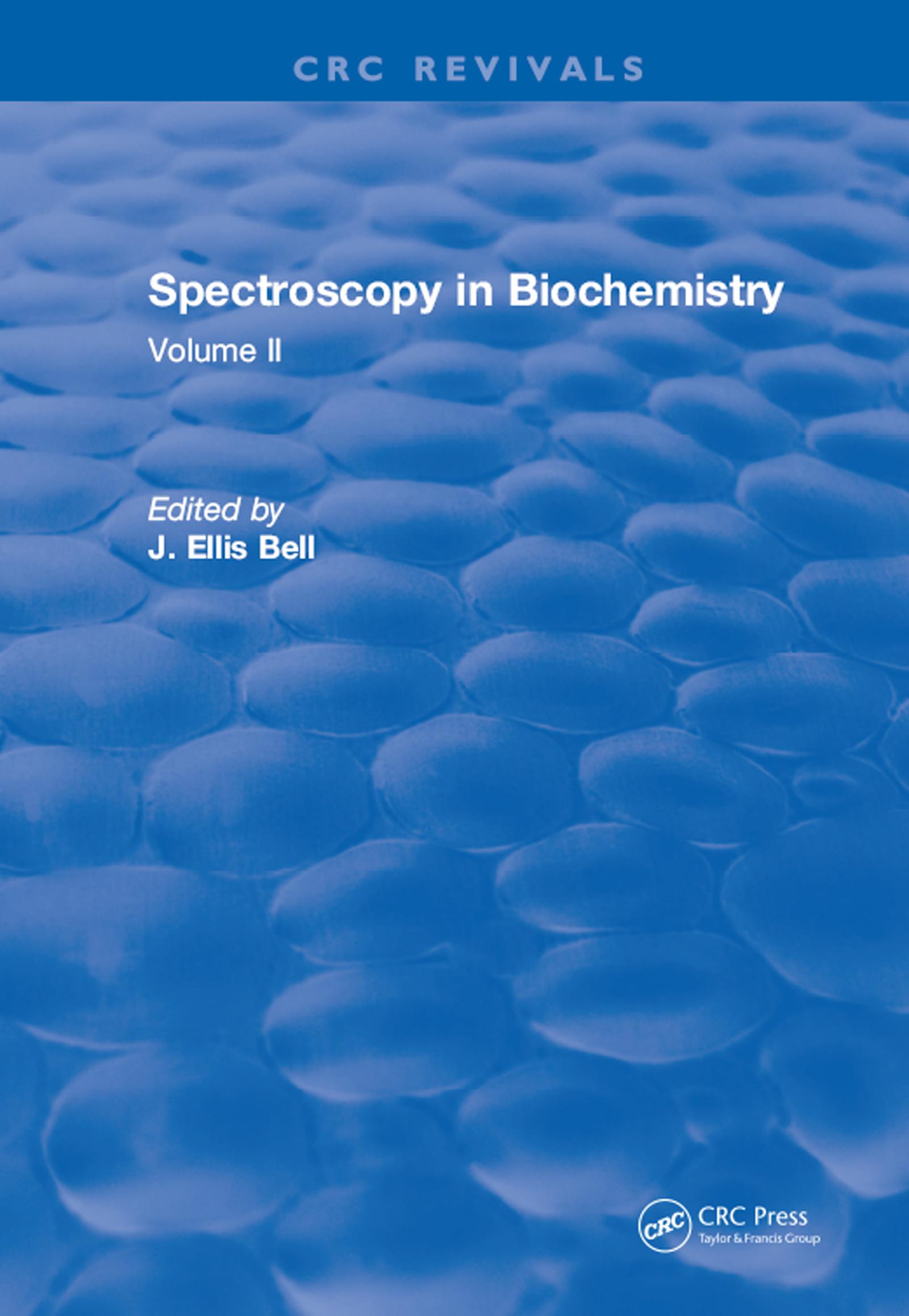 Spectroscopy in Biochemistry
