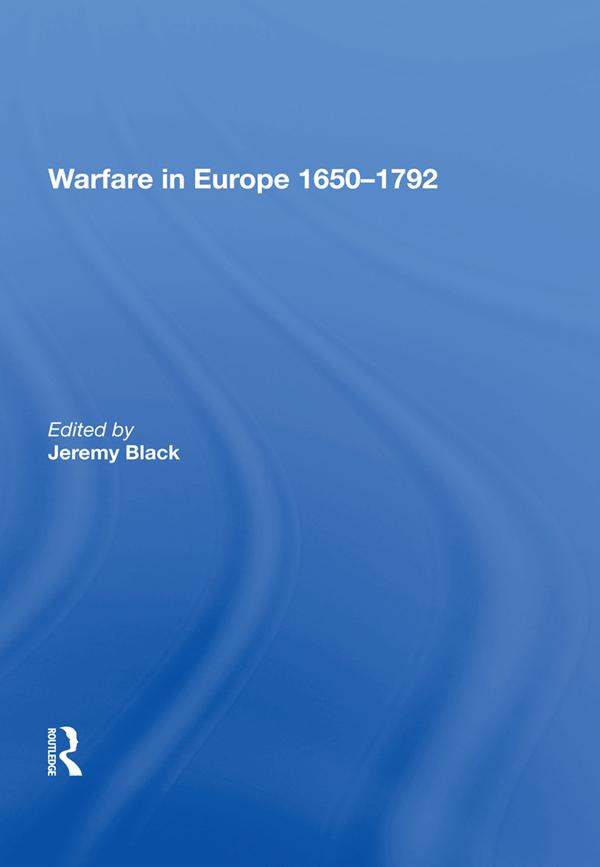 Warfare in Europe 1650�1792 by Jeremy Black