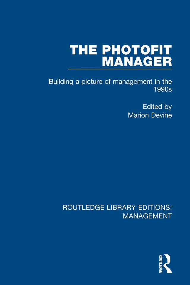 The Photofit Manager by Marion Devine