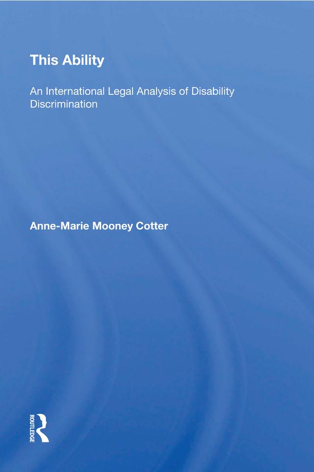 This Ability by Anne-Marie Mooney Cotter
