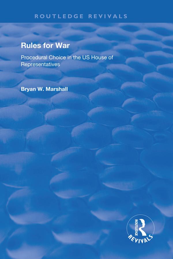 Rules for War by Bryan W. Marshall