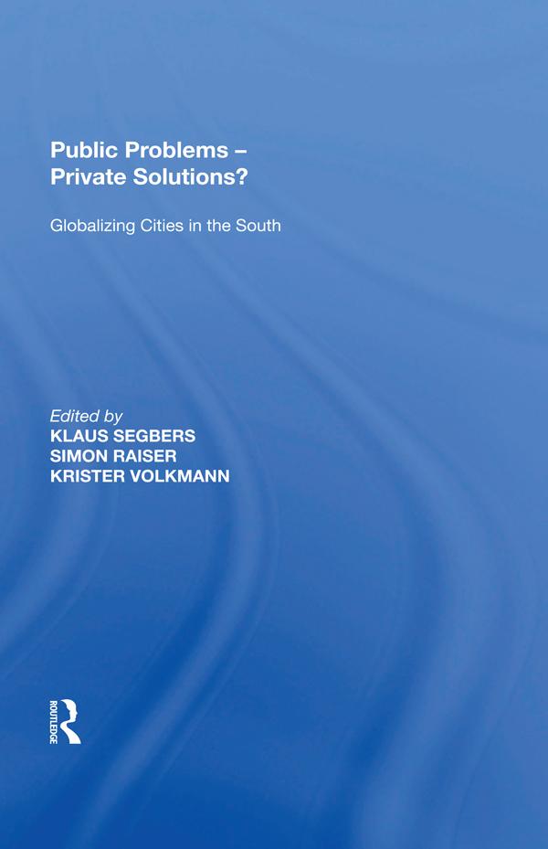 Public Problems - Private Solutions? by Simon Raiser