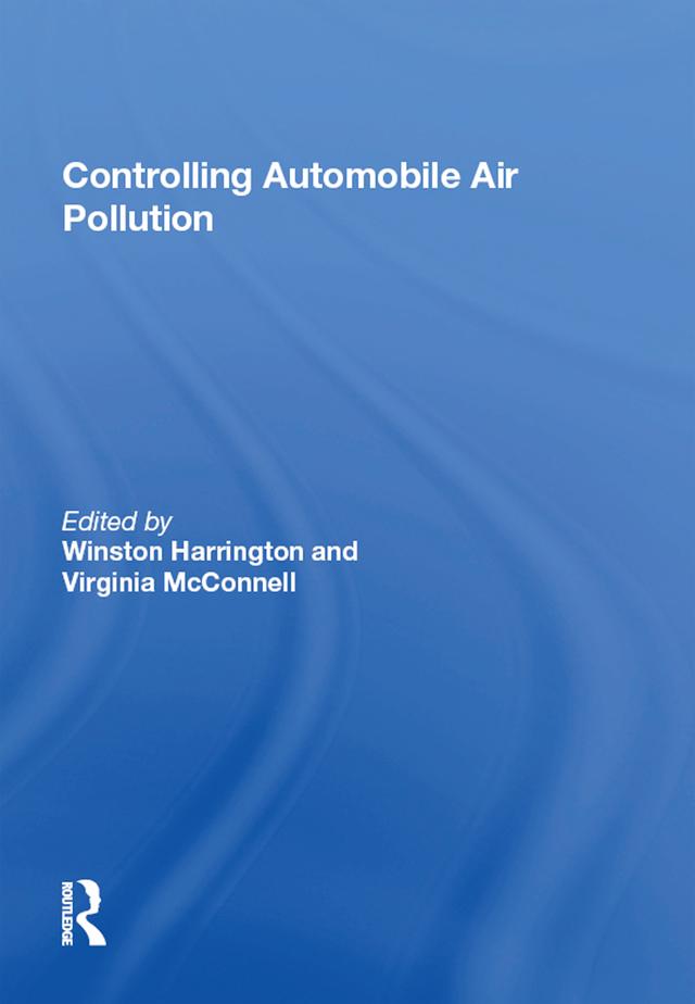 Controlling Automobile Air Pollution by Virginia McConnell