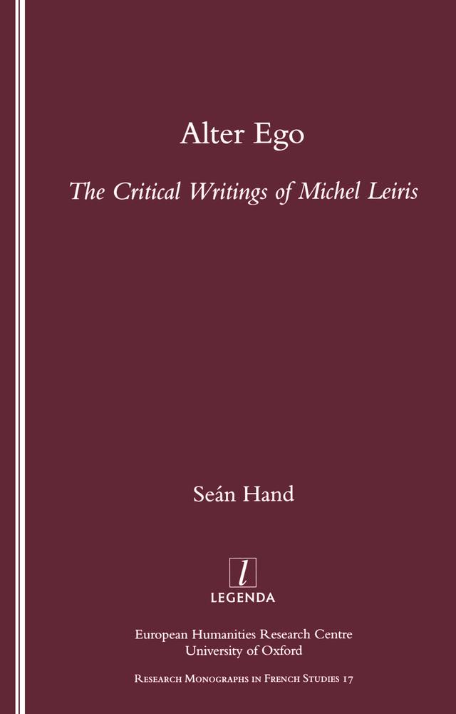 Alter Ego by Sean Hand