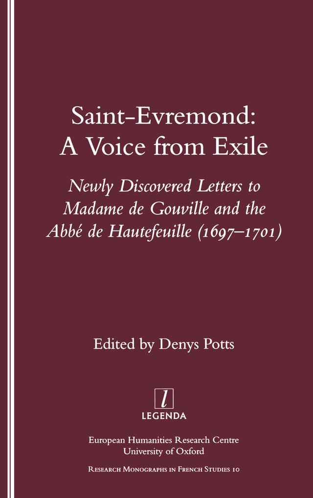 Saint-Evremond by Denys Potts