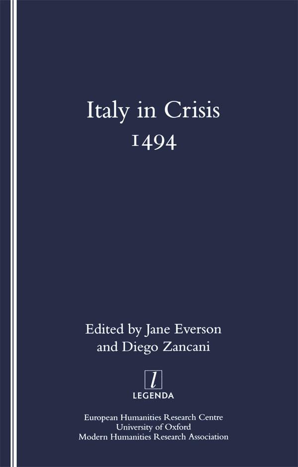 Italy in Crisis