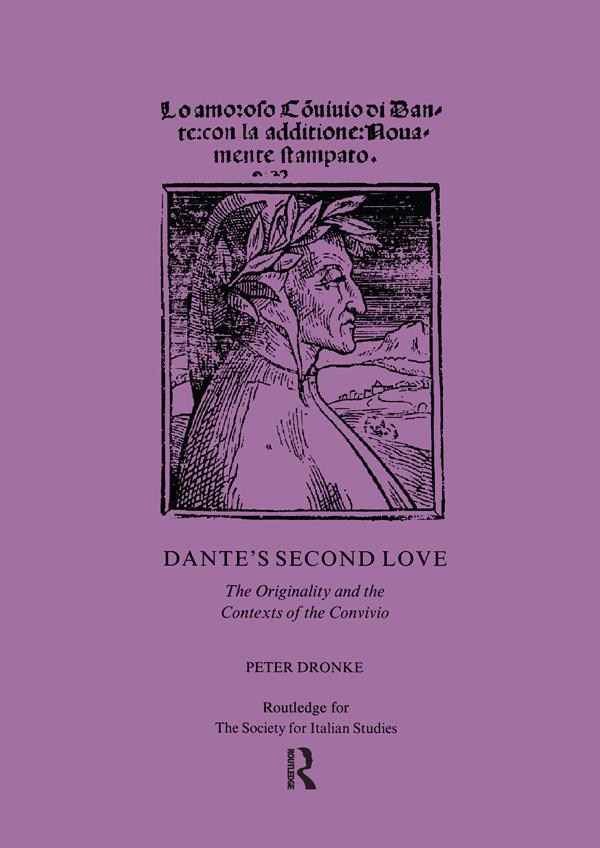 Dante's Second Love by Peter Dronke