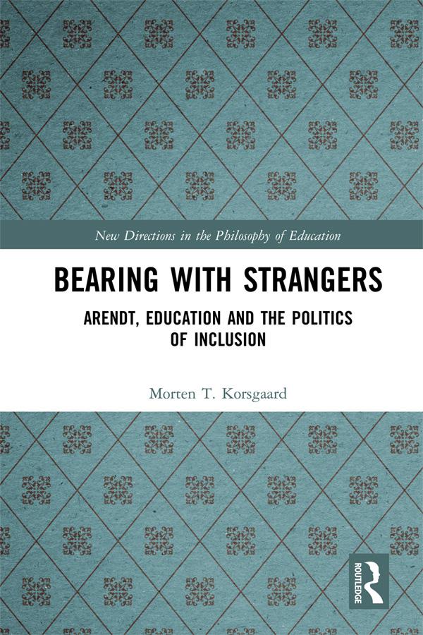 Bearing with Strangers by Morten T. Korsgaard