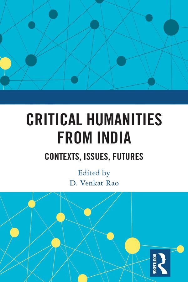 Critical Humanities from India by D. Venkat Rao