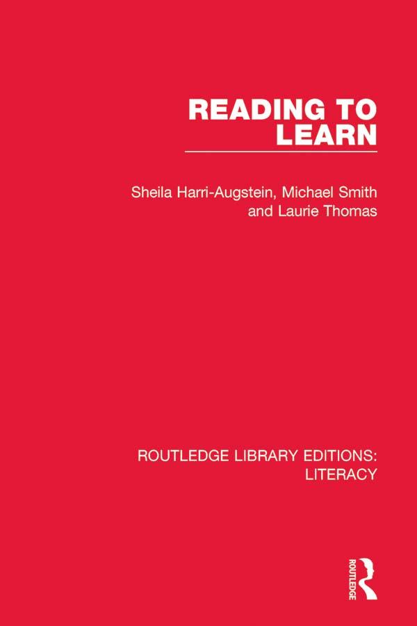 Reading to Learn by Laurie Thomas, Michael Smith, Sheila Harri-Augstein