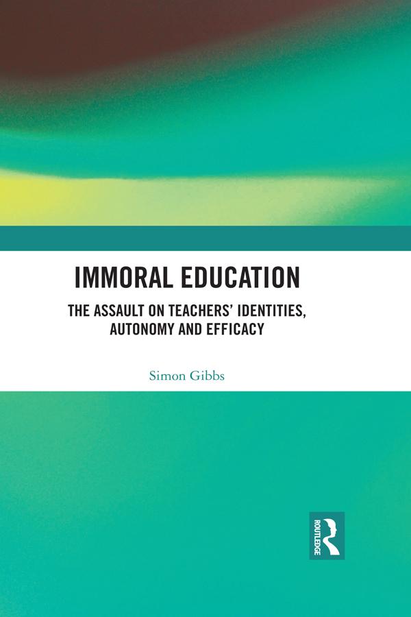 Immoral Education by Simon Gibbs