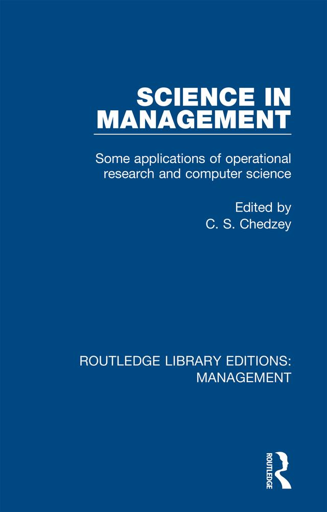 Science in Management by C. S. Chedzey