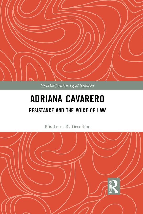 Adriana Cavarero by Elisabetta R. Bertolino