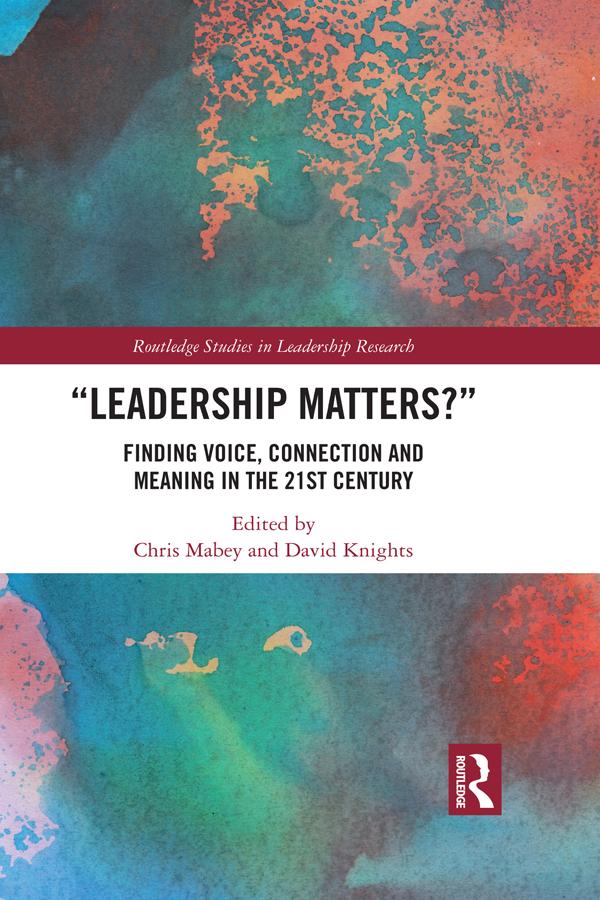 Leadership Matters by Chris Mabey, David Knights