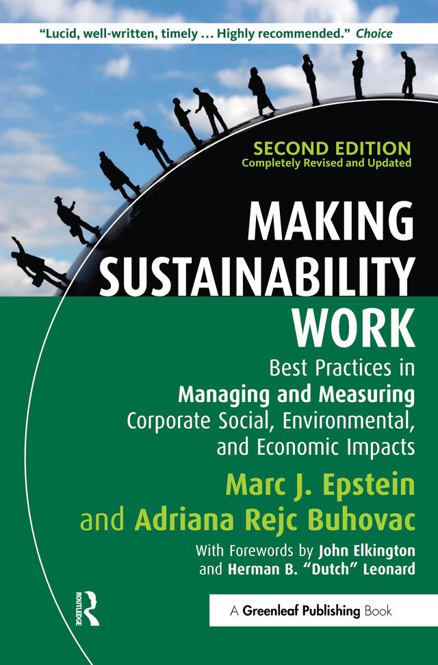Making Sustainability Work by Adriana Rejc Buhovac, Marc J. Epstein