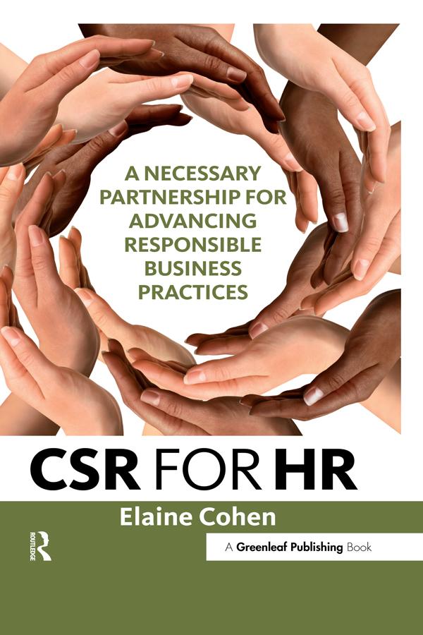 CSR for HR by Elaine Cohen