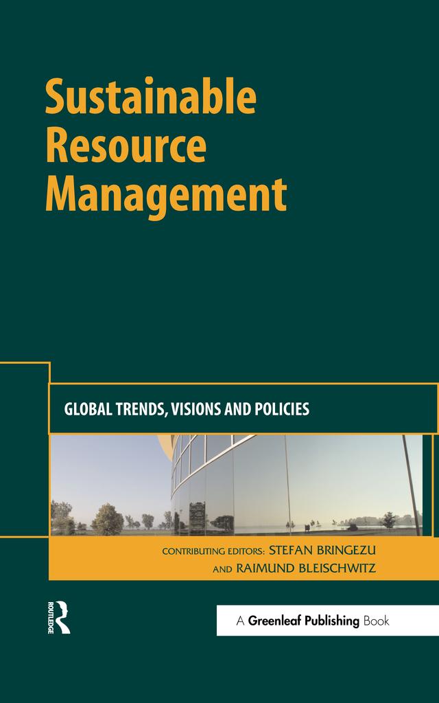 Sustainable Resource Management by Raimund Bleischwitz, Stefan Bringezu