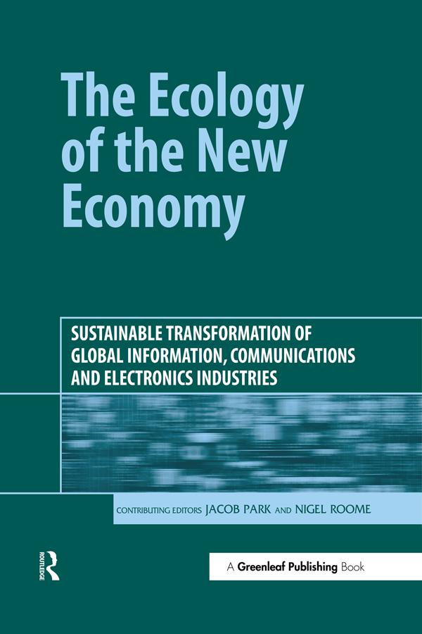 The Ecology of the New Economy by Jacob Park, Nigel Roome