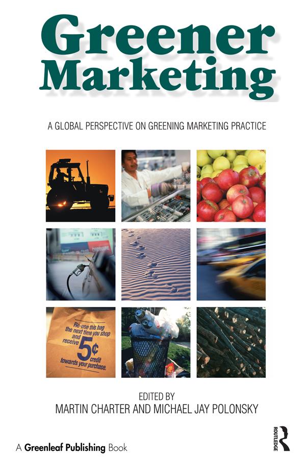 Greener Marketing by Martin Charter, Michael Jay Polonsky