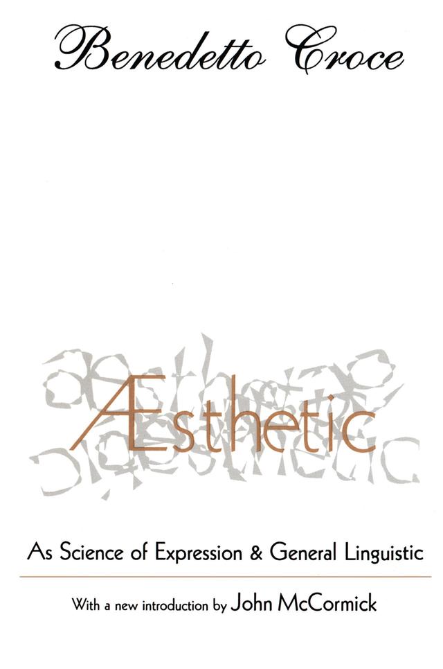 Aesthetic by Benedetto Croce