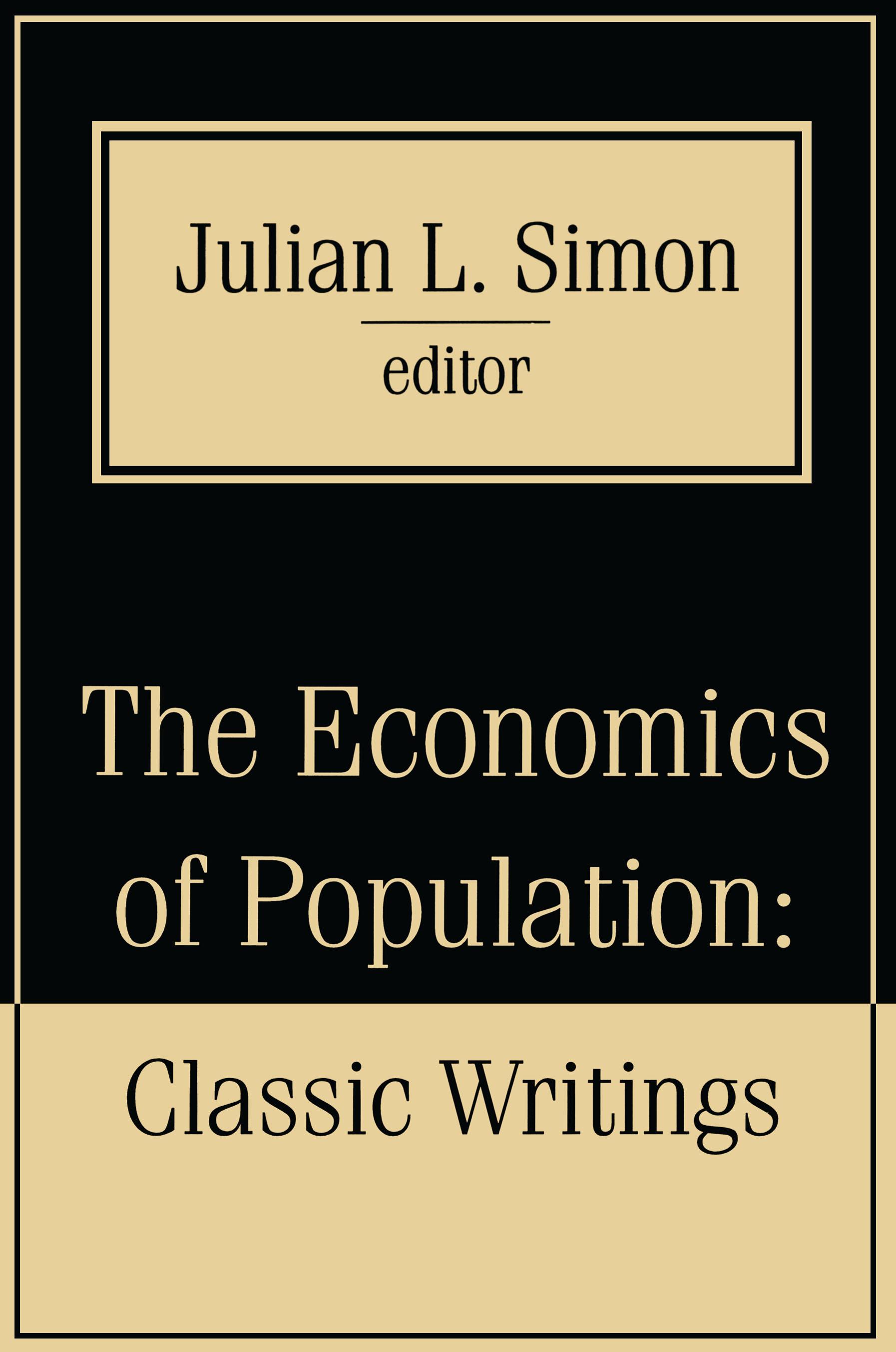 The Economics of Population