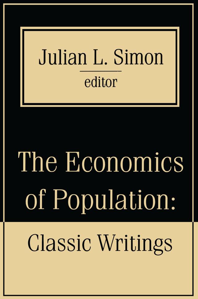 The Economics of Population by Julian Simon