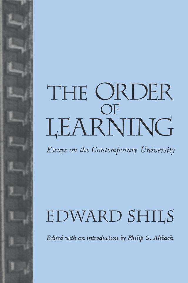 Order of Learning by Edward Shils