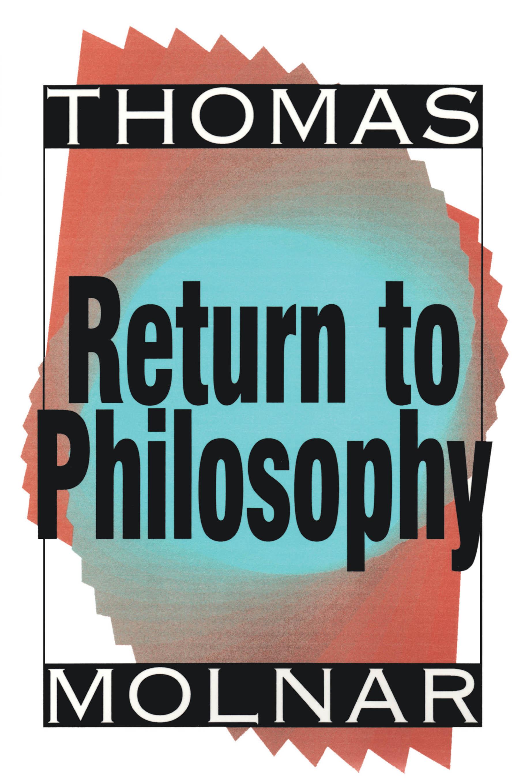Return to Philosophy