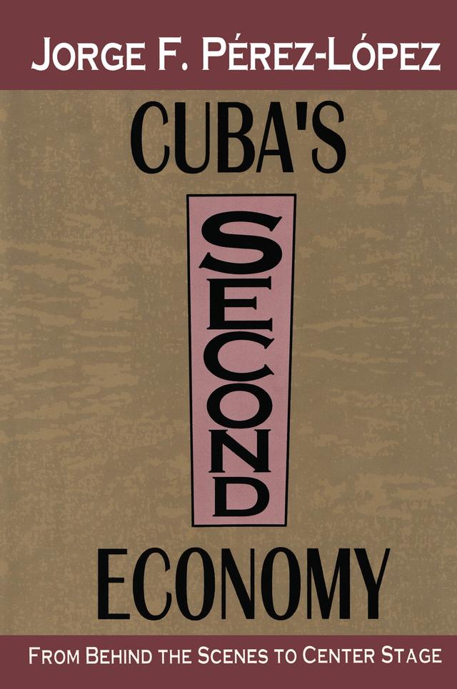Cuba's Second Economy by Jorge Perez-Lopez