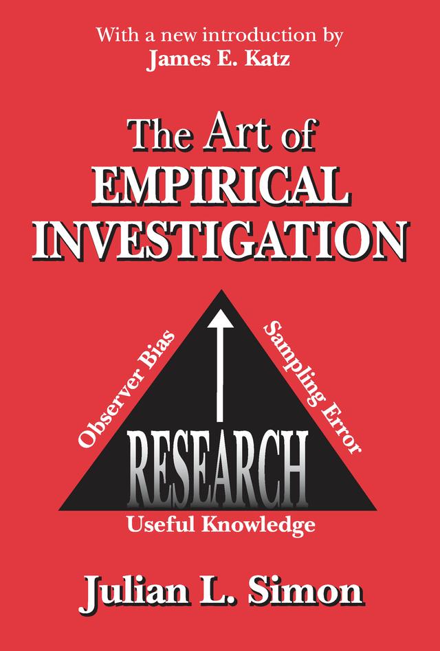 The Art of Empirical Investigation by Julian Simon