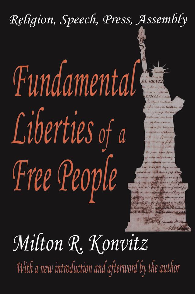 Fundamental Liberties of a Free People by Milton Konvitz