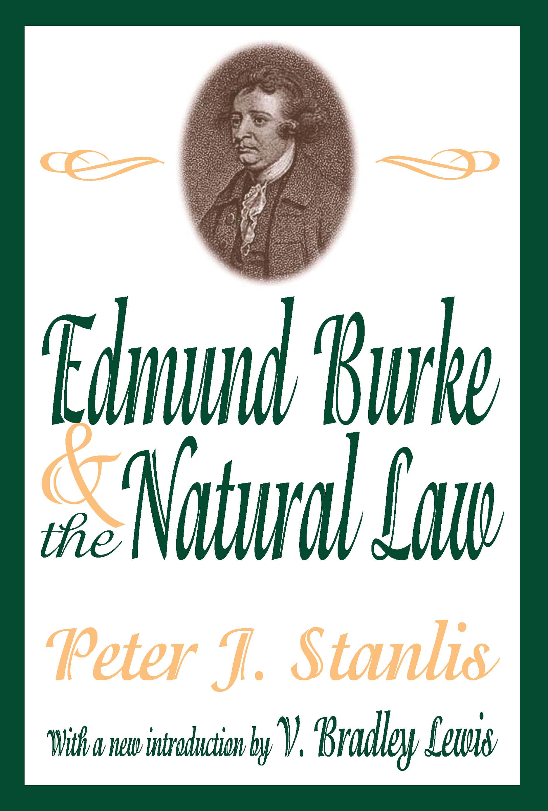 Edmund Burke and the Natural Law